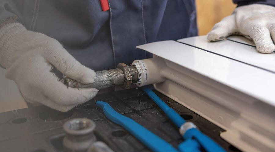 Gas Line Leak Repair in Water View, VA